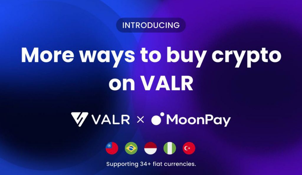VALR MoonPay partnership announcement