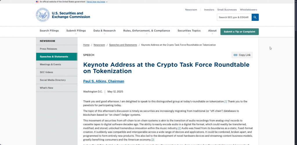 SEC XRP announcement