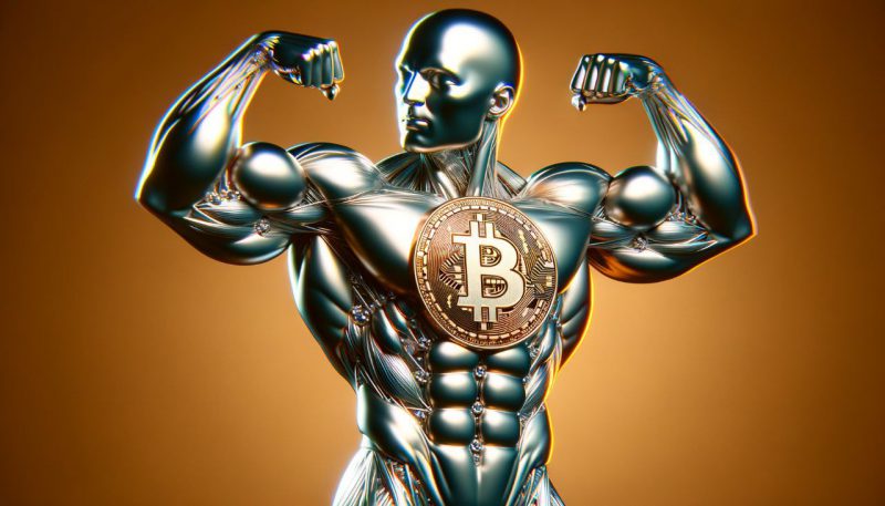 BTC FLEXING MUSCLES