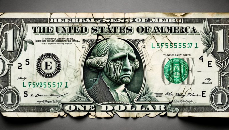 sad usd bill