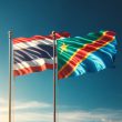 thailand republic of congo flags