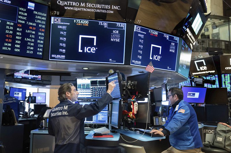wall street us stock market dow jones nyse