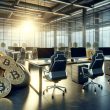 Bitcoin corporate setting