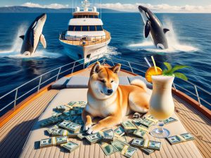 Shiba Inu Pina Colada Yacht Whales