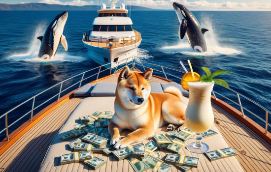 Shiba Inu Pina Colada Yacht Whales