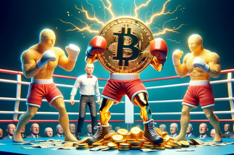 Bitcoin beats gold