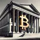 Texas Capitol building with Bitcoin overlay