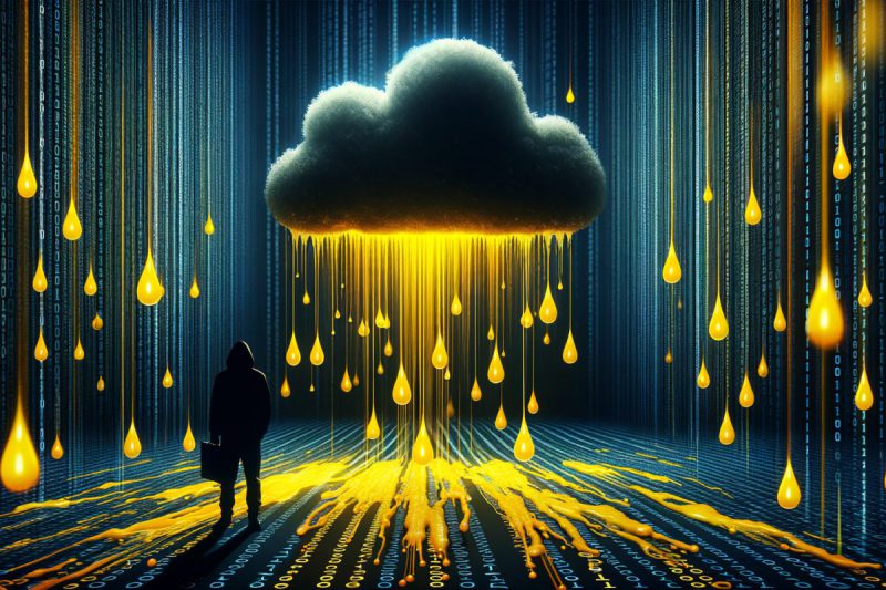 Data leak cybersecurity threat