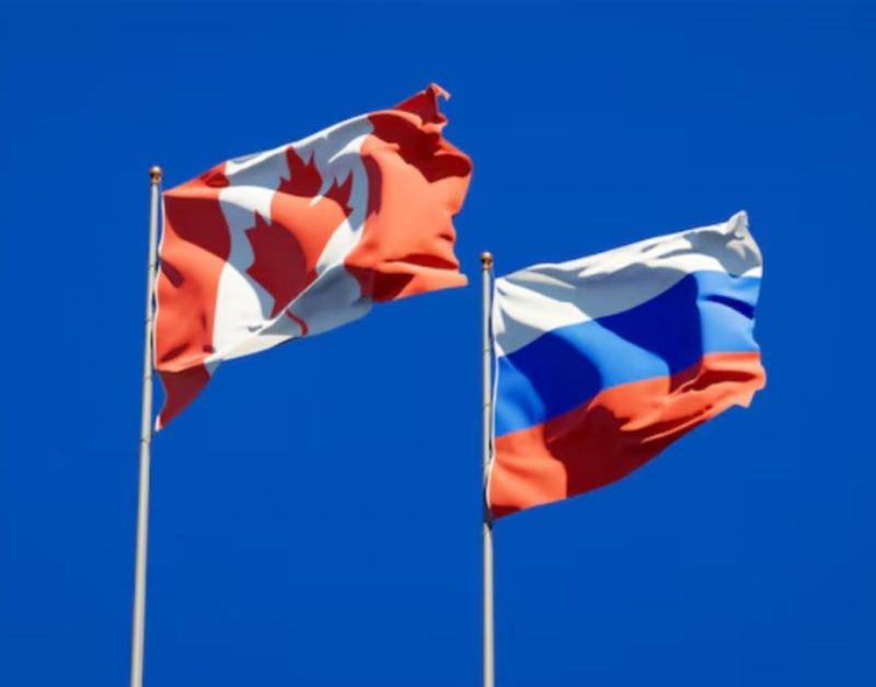 Canada Russia Flag