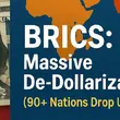 BRICS de-dollarization nations