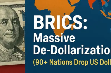 BRICS de-dollarization nations