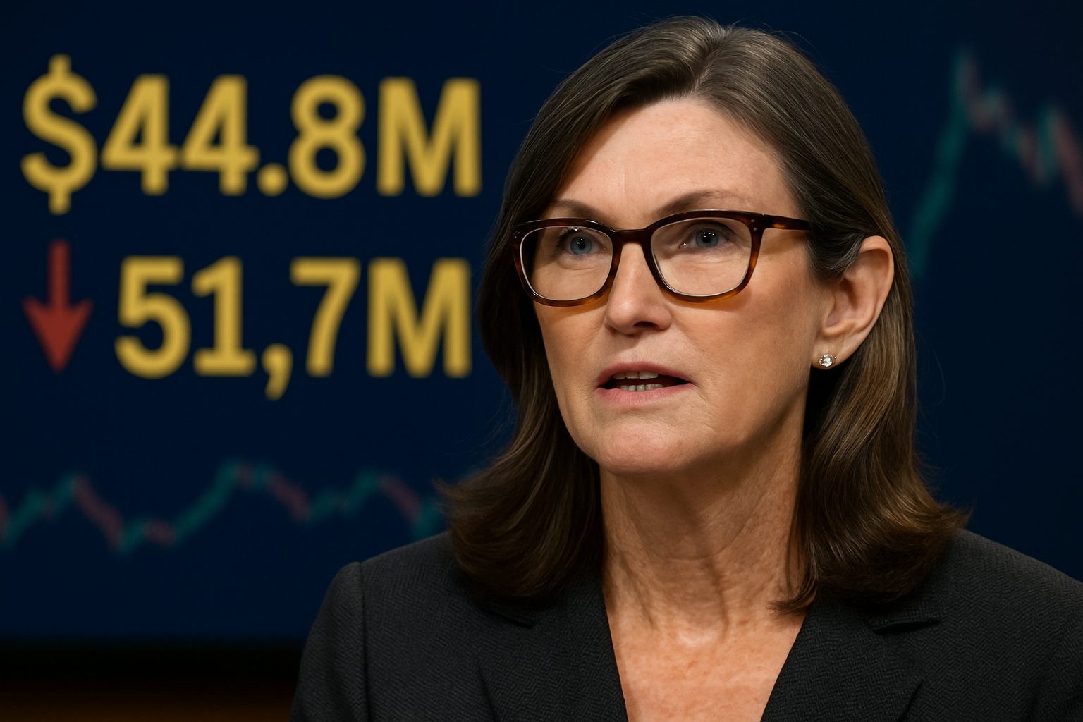 Cathie Wood Sells $44.8M More Circle Shares After $51.7M Dump