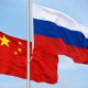 Flags China and Russia