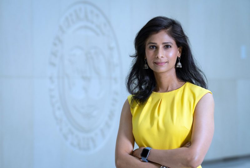 Gita Gopinath, the IMF's first deputy managing director