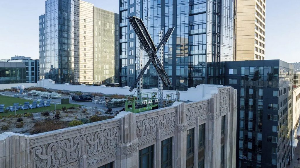 Elon Musk xAI headquarters building