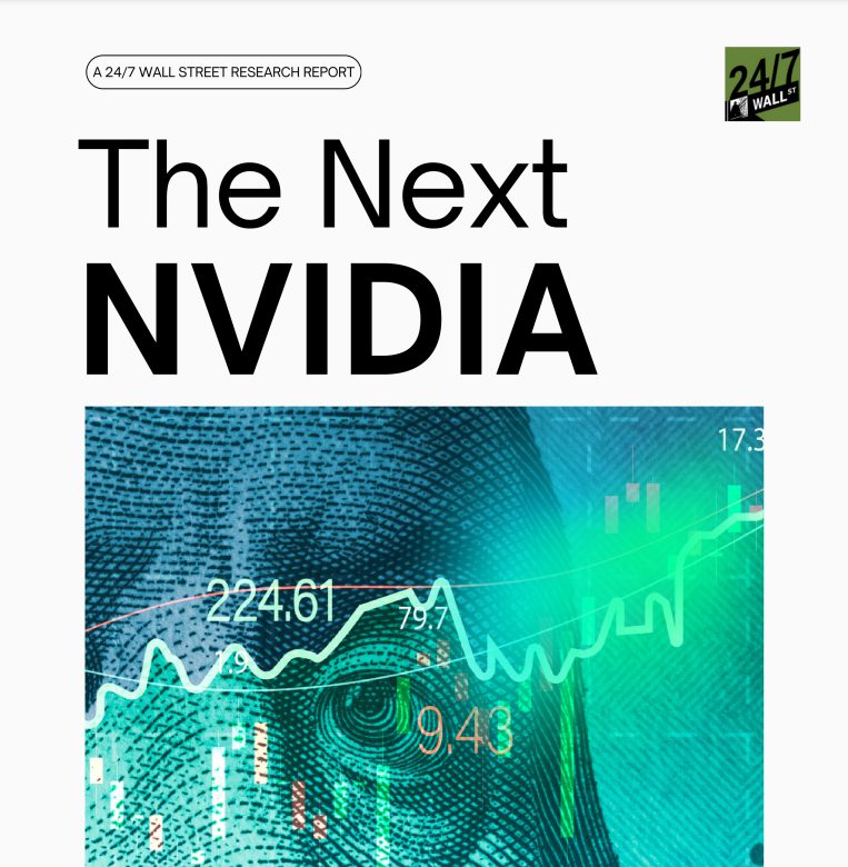 24/7 Wall St "The Next NVIDIA" report cover