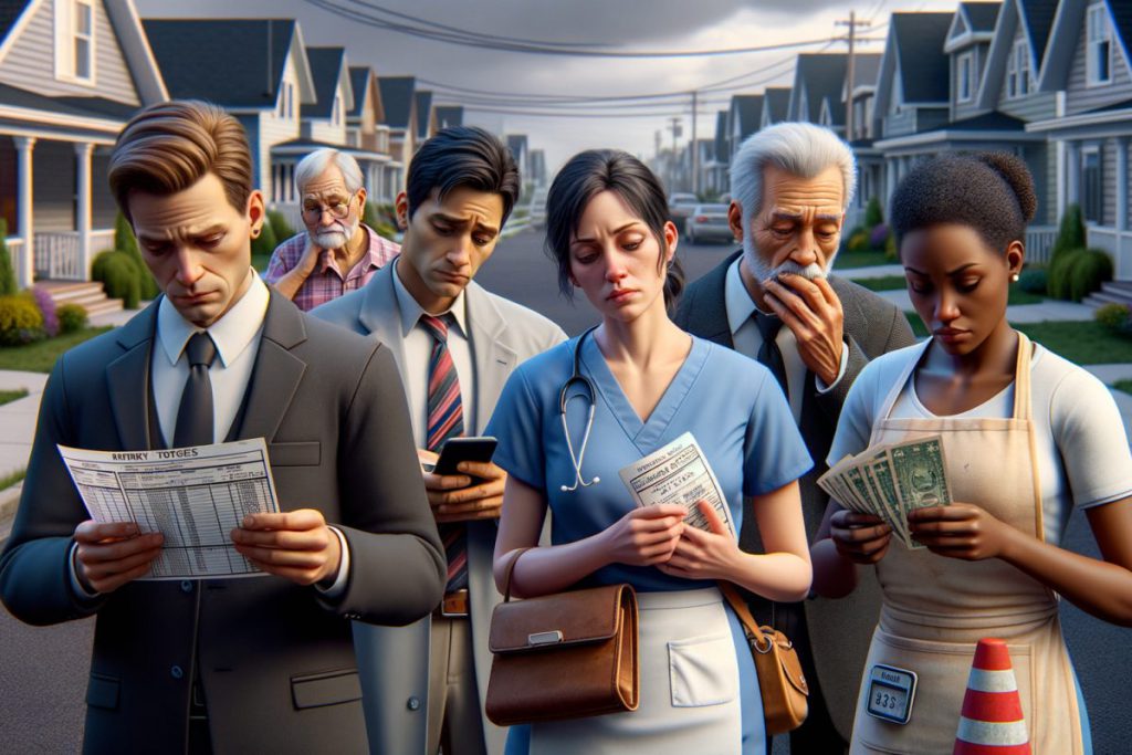 Americans Living Paycheck to Paycheck Face Financial Insecurity