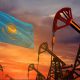kazakhstan oil and gas flag