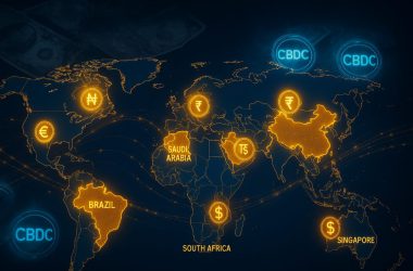 Global map cbdc currencies