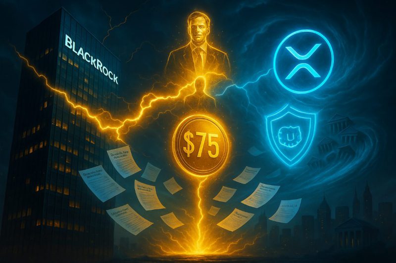 XRP to 75$ Blackrock Ripple Deutche Bank