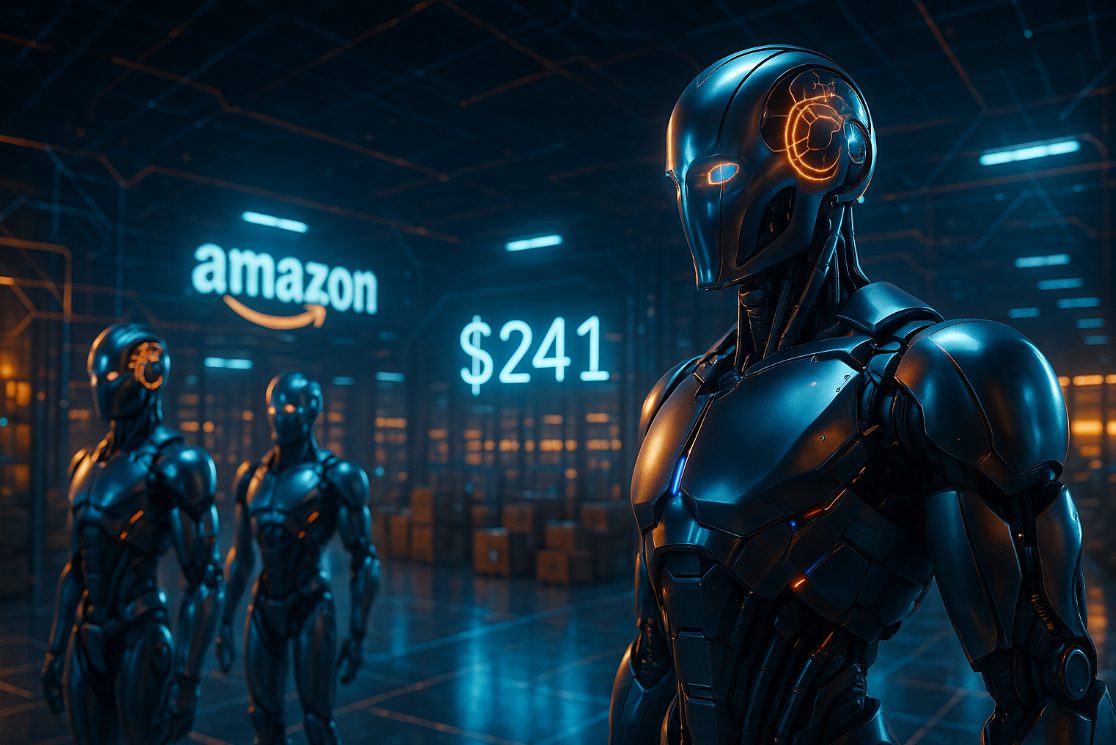 Amazon (AMZN) Secret Lab Builds AI Robots, Stock Eyes $241 Target