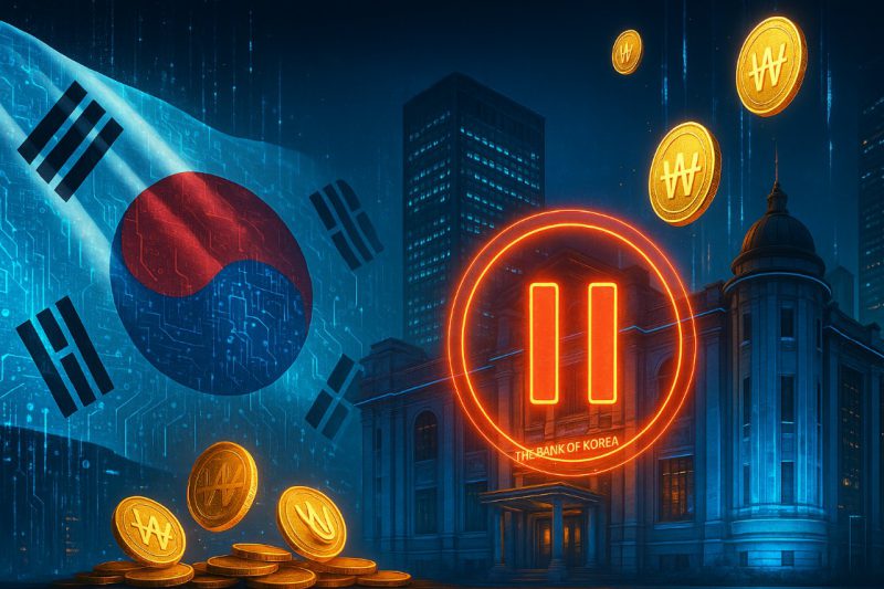 South Korea CBDC pause