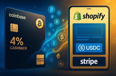 coinbase card with shopify USDC