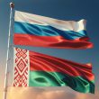Russia Belarus Flags CIS