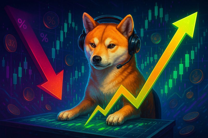 Shiba Inu trader headset