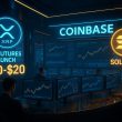 XRP futures Solana futures Coinbase