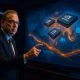 Kevin Hassett holographic display showing Nvidia H20 chips