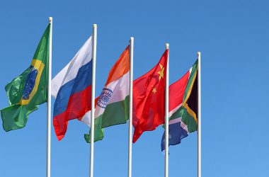 BRICS Countries Flags