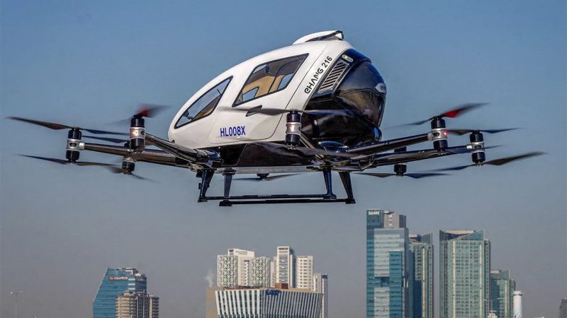 China Flying Taxis Cars