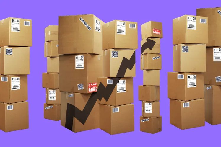 packages with price going up