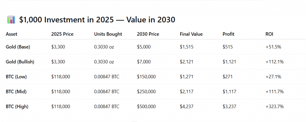 BTC GOLD STATS