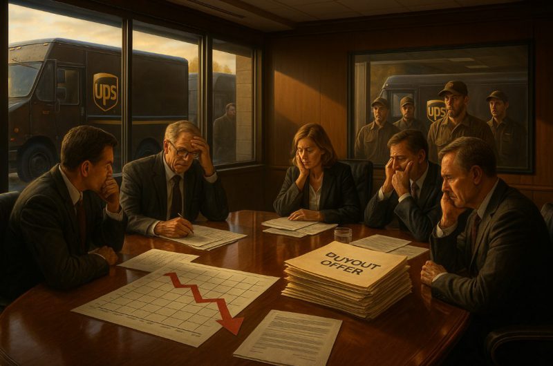UPS meeting buyouts