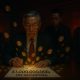 Weike Sun signing $1 billion TRX securities filing as golden tokens float around him while shadowy figures watch