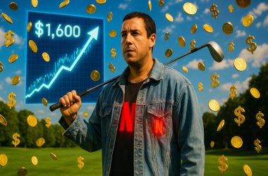 Adam Sandler Happy Gilmore 2 Netflix stock