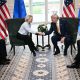 Trump-EU trade deal handshake