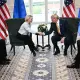Trump-EU trade deal handshake