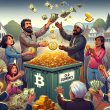 investors ditching USD for gold and BTC