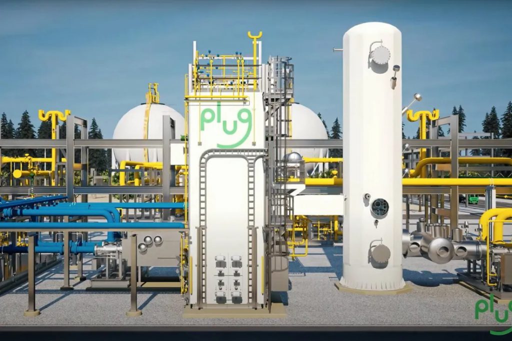 Plug Power hydrogen Plant