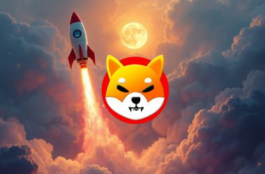 Shiba Inu Rocket Moon Space