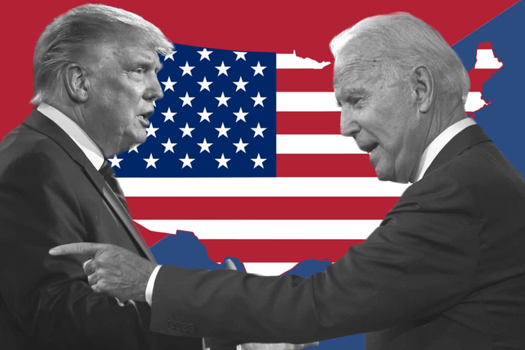 Donald Trump Joe Biden US Presidents 