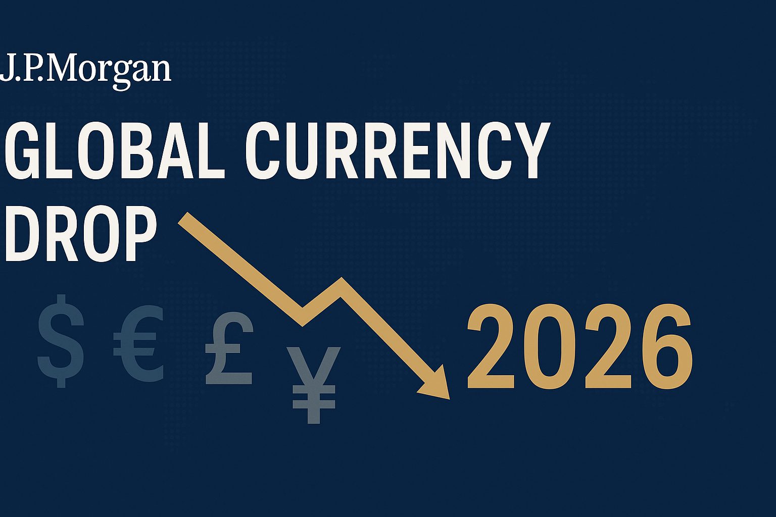 J.P. Morgan: De-Dollarization Fuels Global Currency Drop Through 2026