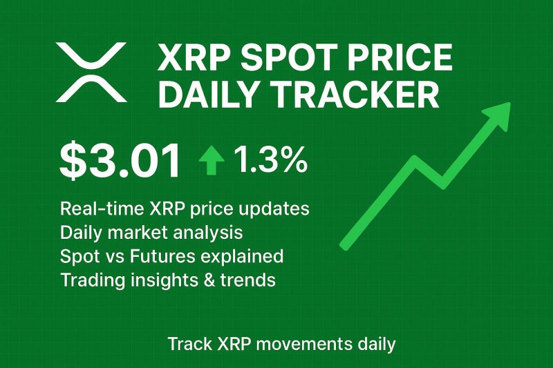 Track XRP Spot Price Daily