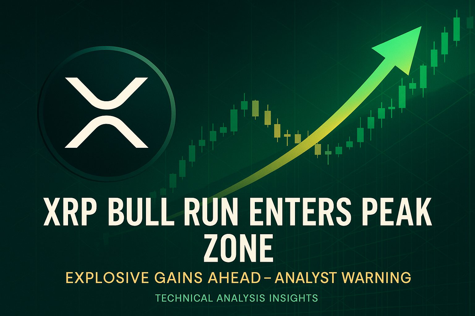 XRP Bull Run Enters Peak Zone, Explosive Gains Ahead, Says Analyst