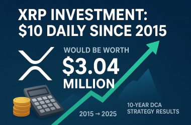 XRP Investment What $10 Daily Since 2015 Would Be Worth Today