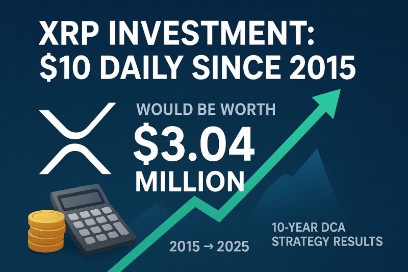 XRP Investment What $10 Daily Since 2015 Would Be Worth Today
