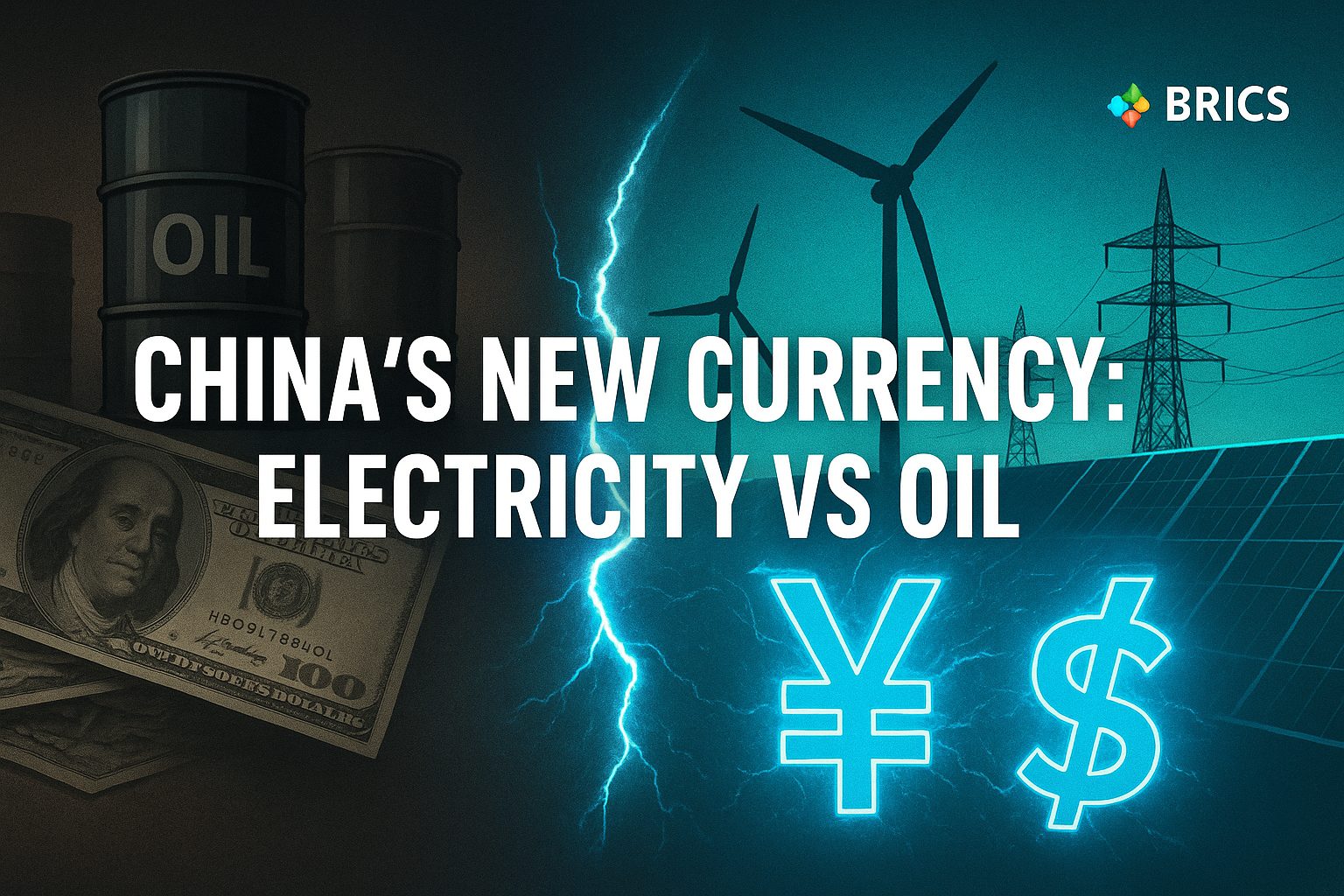 BRICS Plan: China’s New Currency Backed by Electricity, Not Oil